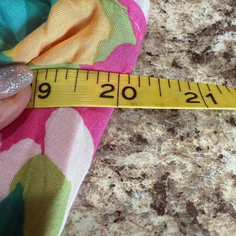 Draper James Pink and Green Midi Dress - Picture 8 of 10